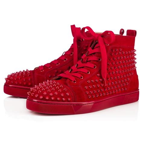 red bottoms shoes Louis Vuitton